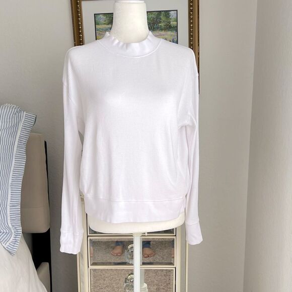 Monrow waffle knit Top - Picture 1 of 6